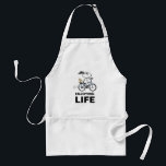 Peanuts | Snoopy & Woodstock Bicycle Standard Apron<br><div class="desc">Check out this awesome Peanuts design featuring Snoopy and Woodstock.</div>