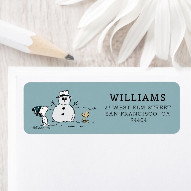 Peanuts | Snoopy & Woodstock Build A Snowman (Insitu)