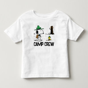 Peanuts Snoopy & Woodstock Camping Toddler T-Shirt
