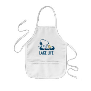 Peanuts Snoopy & Woodstock Canoe Kids Apron