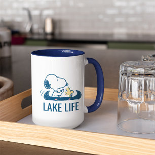 Peanuts   Snoopy & Woodstock Canoe Mug