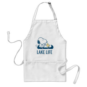 Peanuts   Snoopy & Woodstock Canoe Standard Apron