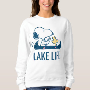 Peanuts   Snoopy & Woodstock Canoe Sweatshirt