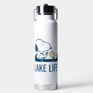 Peanuts   Snoopy & Woodstock Canoe Water Bottle