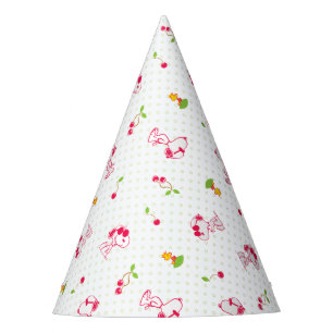 Peanuts   Snoopy & Woodstock Cherry Pattern Party Hat