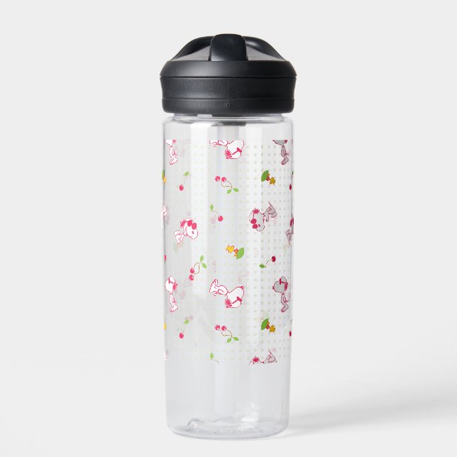 Peanuts | Snoopy & Woodstock Cherry Pattern Water Bottle (Front)