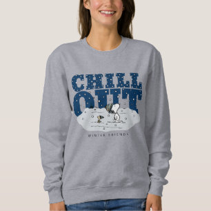 Peanuts Snoopy & Woodstock Chill Out Sweatshirt