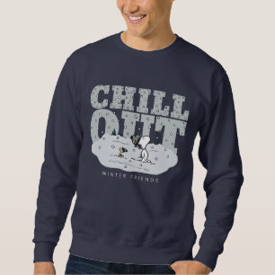 Peanuts   Snoopy & Woodstock Chill Out Sweatshirt