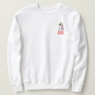 Peanuts   Snoopy & Woodstock Christmas Tree Sweatshirt