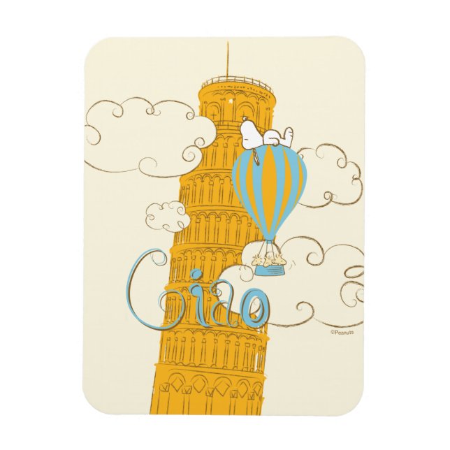 Peanuts | Snoopy & Woodstock Ciao Magnet (Vertical)