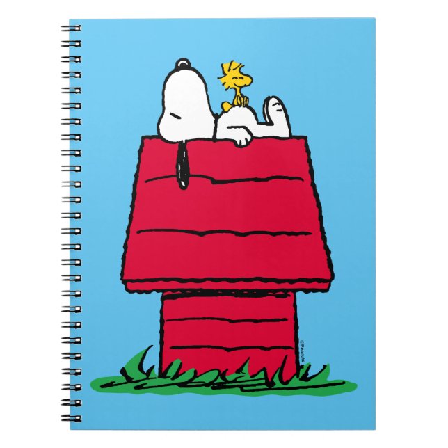Peanuts | Snoopy & Woodstock Doghouse Notebook (Front)