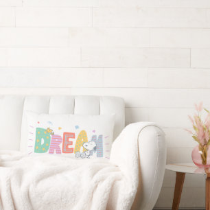 Peanuts   Snoopy & Woodstock Dream Lumbar Cushion