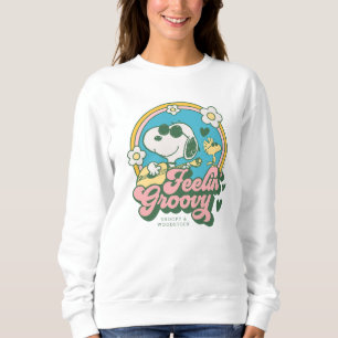 Peanuts   Snoopy & Woodstock Feelin' Groovy Sweatshirt