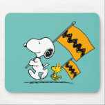 Peanuts | Snoopy & Woodstock Flags Mouse Mat<br><div class="desc">Check out this fun Peanuts design featuring Snoopy and Woodstock.</div>