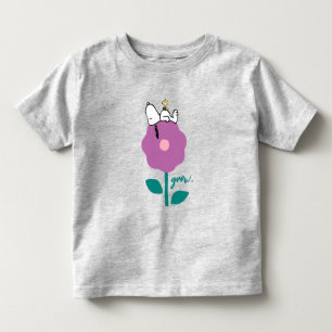 Peanuts Snoopy & Woodstock Flower Whistle Toddler T-Shirt