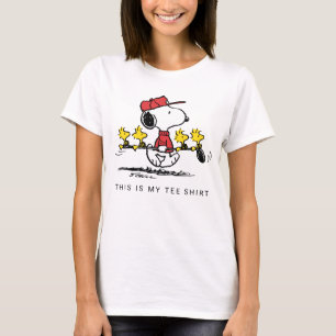 Peanuts Snoopy, Woodstock & Friends Golf T-Shirt