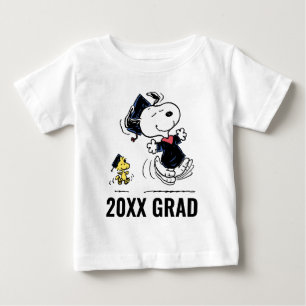 Peanuts   Snoopy & Woodstock Graduation Baby T-Shirt