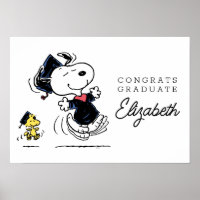 Peanuts | Snoopy & Woodstock Graduation