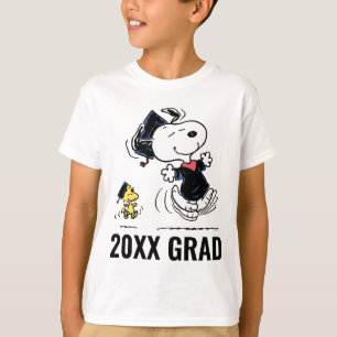 Peanuts Snoopy & Woodstock Graduation T-Shirt