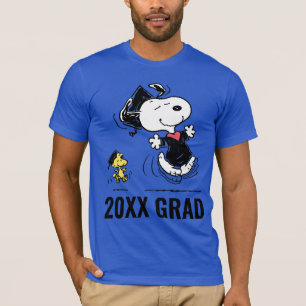 Peanuts Snoopy & Woodstock Graduation T-Shirt