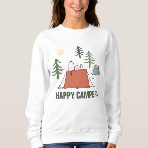 Peanuts   Snoopy & Woodstock Happiness is Camping Sweatshirt