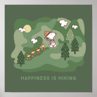 Peanuts | Snoopy & Woodstock Happiness is Hiking