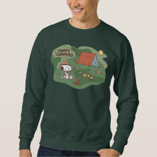 Peanuts   Snoopy & Woodstock Happy Campers Sweatshirt