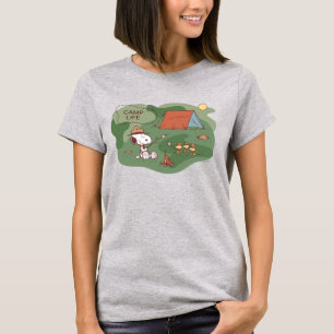 Peanuts Snoopy & Woodstock Happy Campers T-Shirt