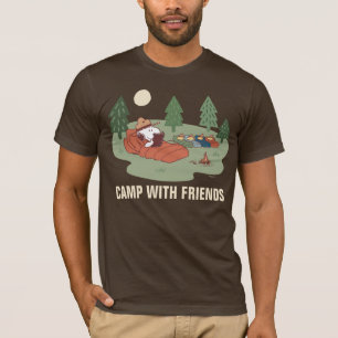 Peanuts Snoopy & Woodstock Happy Campers T-Shirt