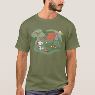 Peanuts   Snoopy & Woodstock Happy Campers T-Shirt