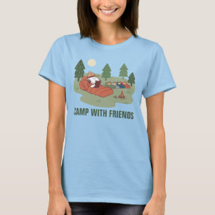 Peanuts   Snoopy & Woodstock Happy Campers T-Shirt