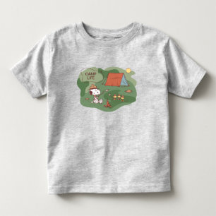 Peanuts Snoopy & Woodstock Happy Campers Toddler T-Shirt