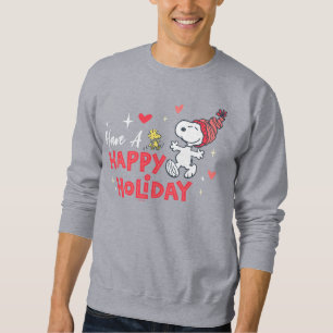 Peanuts Snoopy & Woodstock Happy Holidays Sweatshirt