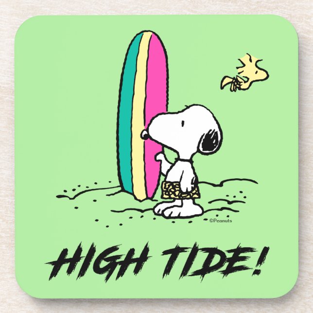Peanuts | Snoopy & Woodstock High Tide Coaster (Front)