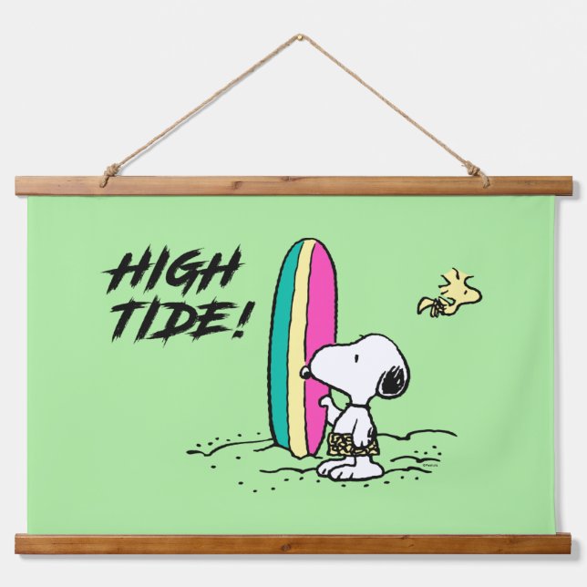 Peanuts | Snoopy & Woodstock High Tide Hanging Tapestry (Front)