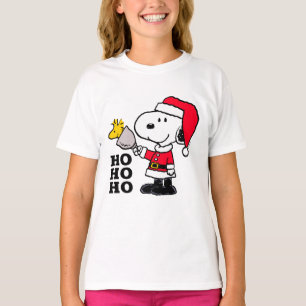 Peanuts   Snoopy & Woodstock Ho Ho Ho T-Shirt