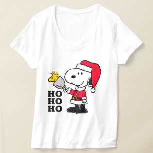 Peanuts Snoopy & Woodstock Ho Ho Ho T-Shirt