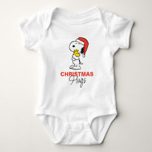Peanuts   Snoopy & Woodstock Holiday Baby Bodysuit