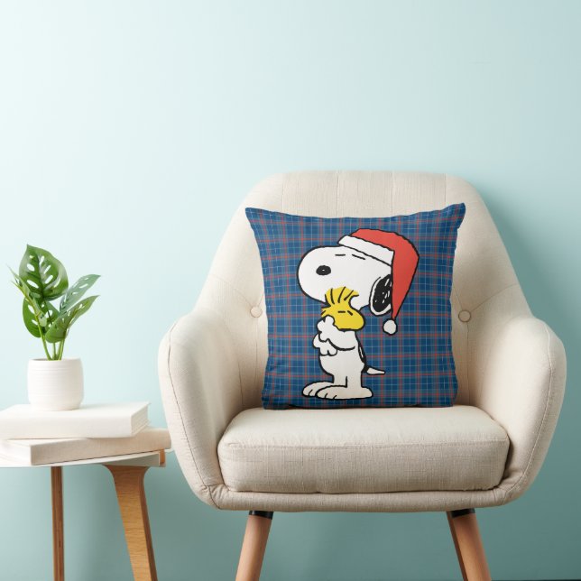 Peanuts | Snoopy & Woodstock Holiday Hugs Cushion (Chair)