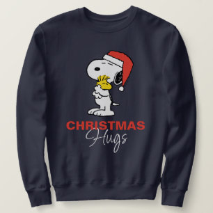 Peanuts Snoopy & Woodstock Holiday Hugs Sweatshirt