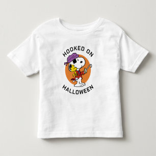 Peanuts Snoopy & Woodstock Hooked on Halloween Toddler T-Shirt