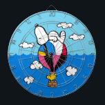 Peanuts | Snoopy & Woodstock Hot Air Balloon Dartboard<br><div class="desc">Check out this fun Peanuts design featuring Snoopy and Woodstock.</div>