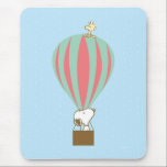 Peanuts | Snoopy & Woodstock Hot Air Balloon Mouse Mat<br><div class="desc">Check out this fun Peanuts design featuring Snoopy and Woodstock.</div>