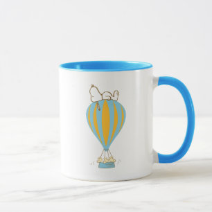 Peanuts   Snoopy & Woodstock Hot Air Balloon Mug