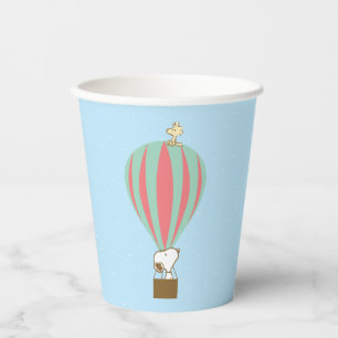 Peanuts   Snoopy & Woodstock Hot Air Balloon Paper Cups