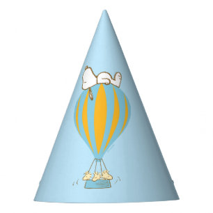 Peanuts   Snoopy & Woodstock Hot Air Balloon Party Hat