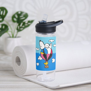 Peanuts   Snoopy & Woodstock Hot Air Balloon Water Bottle