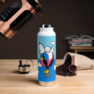 Peanuts   Snoopy & Woodstock Hot Air Balloon Water Bottle