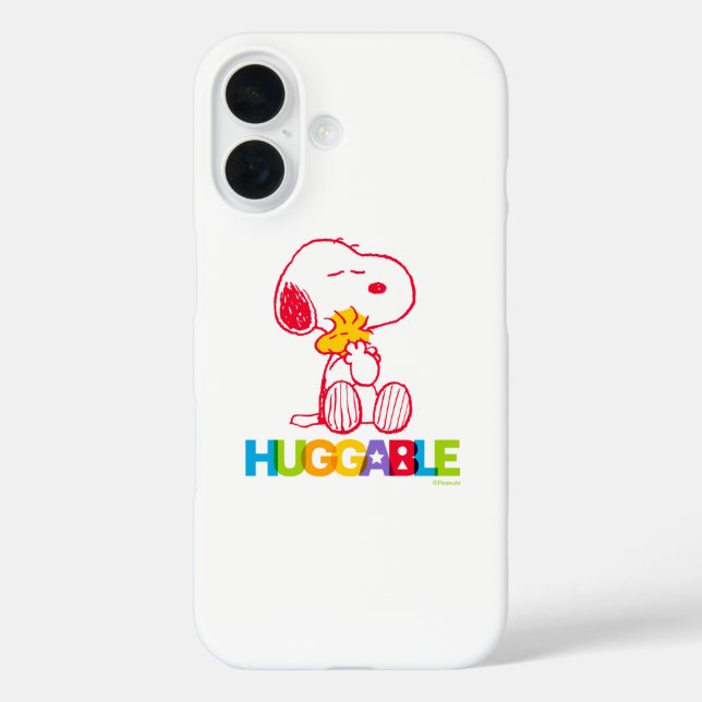Peanuts | Snoopy & Woodstock Huggable Case-Mate iPhone Case (Back)