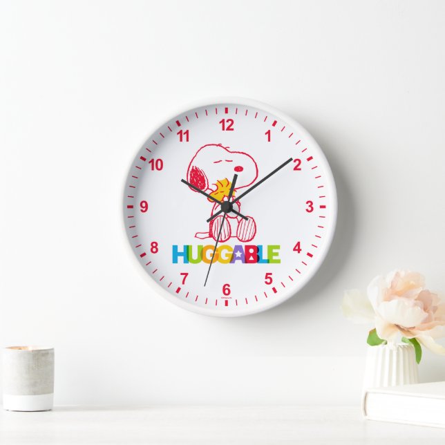 Peanuts | Snoopy & Woodstock Huggable Clock (Home)